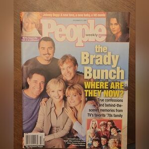 People Weekly Magazine - The Brady Bunch Cover (Dec 13, 1999)